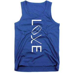 Love Hockey Hockey Meaningful Gift Tank Top