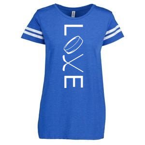 Love Hockey Hockey Meaningful Gift Enza Ladies Jersey Football T-Shirt