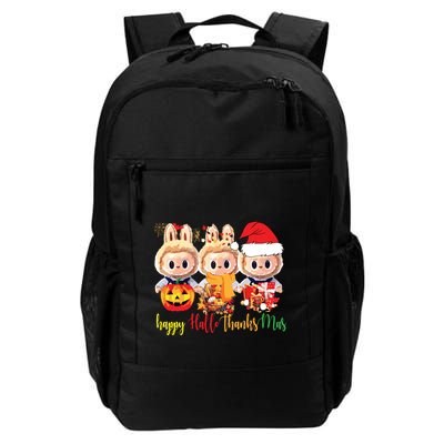 Labubu Happy Hallothanksmas Labubu Lovers Group Matching Backpack
