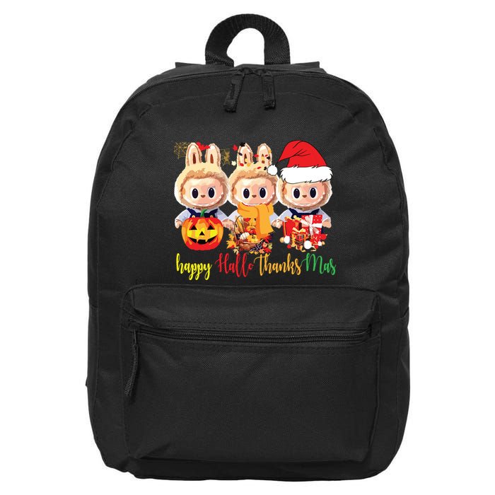 Labubu Happy Hallothanksmas Labubu Lovers Group Matching 16 in Basic Backpack