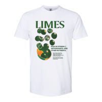 Limes High In Vitamin C Antioxidants And Other Nutrients Softstyle CVC T-Shirt