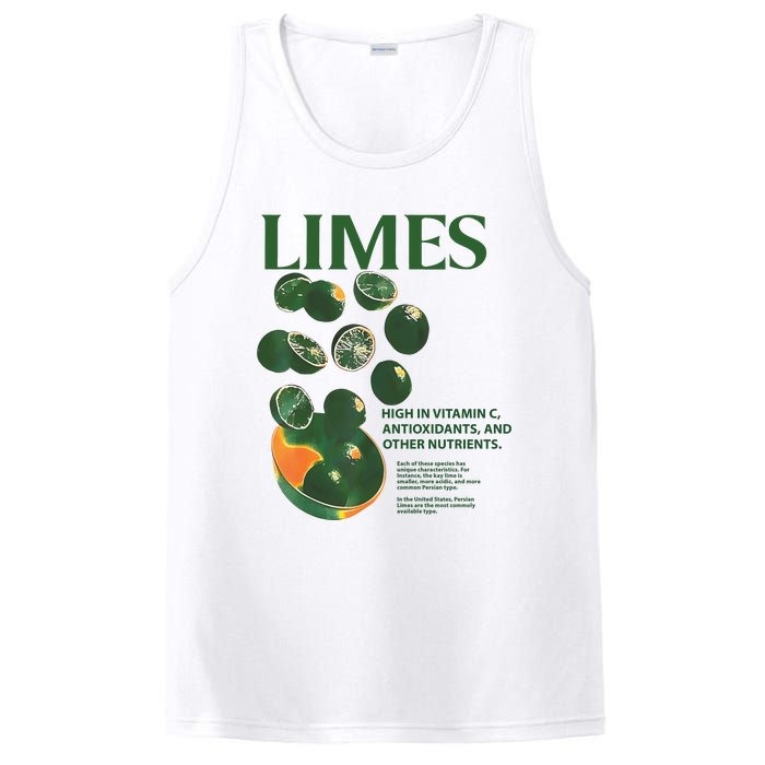 Limes High In Vitamin C Antioxidants And Other Nutrients PosiCharge Competitor Tank