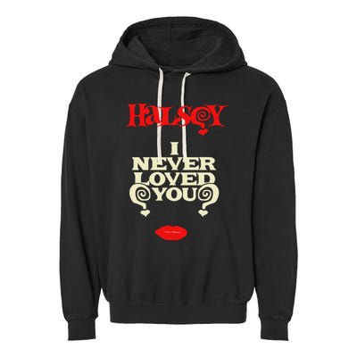 Limited Halsey I Never Loved You Garment-Dyed Fleece Hoodie