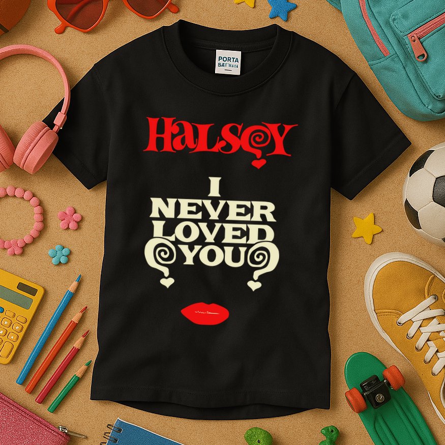 Limited Halsey I Never Loved You Kids T-Shirt