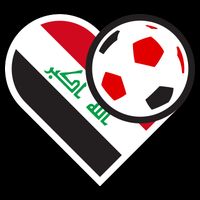 Love Heart Iraqi Futbol Soccer Team Impact Tech Backpack