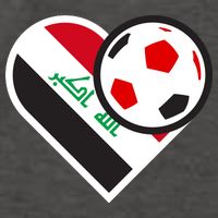 Love Heart Iraqi Futbol Soccer Team Vector Backpack