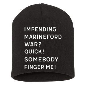 Liz Huyandere Impending Marineford War Quick Somebody Finger Me Short Acrylic Beanie