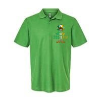 Leprechaun Hat Im A Lucky Football St Patricks Day Softstyle Adult Sport Polo