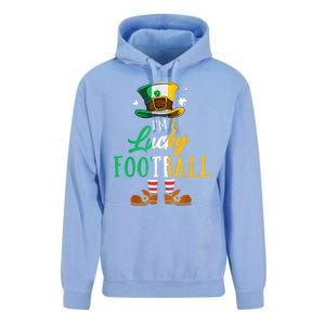 Leprechaun Hat Im A Lucky Football St Patricks Day Unisex Surf Hoodie