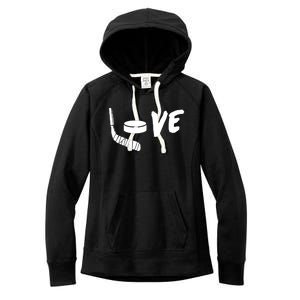 Love Hockey Ice Hockey Shirts & Gift For Hockey Fans Women's Fleece Hoodie