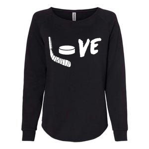 Love Hockey Ice Hockey Shirts & Gift For Hockey Fans Womens California Wash Sweatshirt