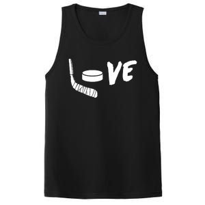 Love Hockey Ice Hockey Shirts & Gift For Hockey Fans PosiCharge Competitor Tank