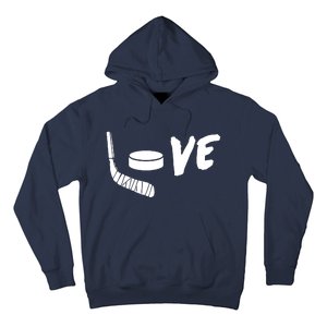 Love Hockey Ice Hockey Shirts & Gift For Hockey Fans Hoodie