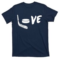 Love Hockey Ice Hockey Shirts & Gift For Hockey Fans T-Shirt