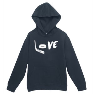 Love Hockey Ice Hockey Shirts & Gift For Hockey Fans Urban Pullover Hoodie