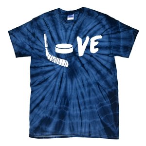 Love Hockey Ice Hockey Shirts & Gift For Hockey Fans Tie-Dye T-Shirt