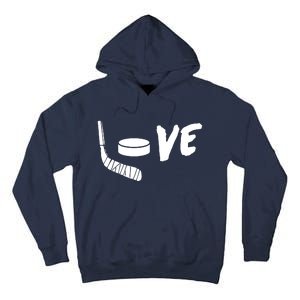 Love Hockey Ice Hockey Shirts & Gift For Hockey Fans Tall Hoodie