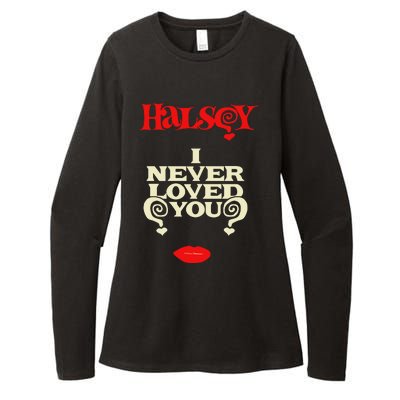 Limited Halsey I Never Loved You Womens CVC Long Sleeve Shirt