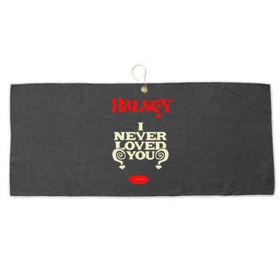 Limited Halsey I Never Loved You Large Microfiber Waffle Golf Towel