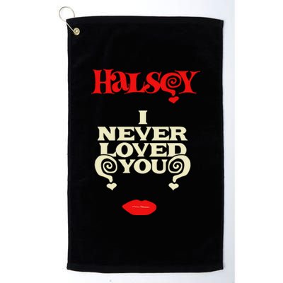 Limited Halsey I Never Loved You Platinum Collection Golf Towel