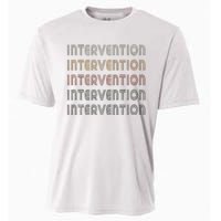 Love Heart Intervention Grunge Vintage Style Intervention Cooling Performance Crew T-Shirt