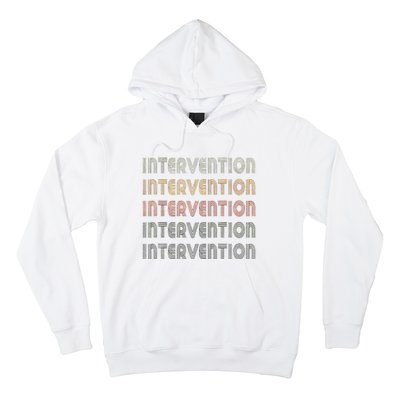 Love Heart Intervention Grunge Vintage Style Intervention Hoodie