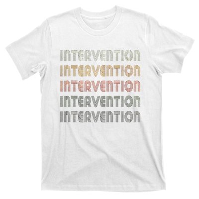 Love Heart Intervention Grunge Vintage Style Intervention T-Shirt