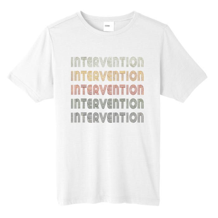 Love Heart Intervention Grunge Vintage Style Intervention Tall Fusion ChromaSoft Performance T-Shirt