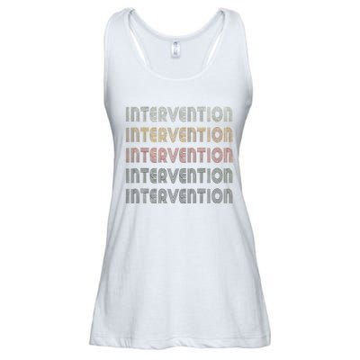 Love Heart Intervention Grunge Vintage Style Intervention Ladies Essential Flowy Tank