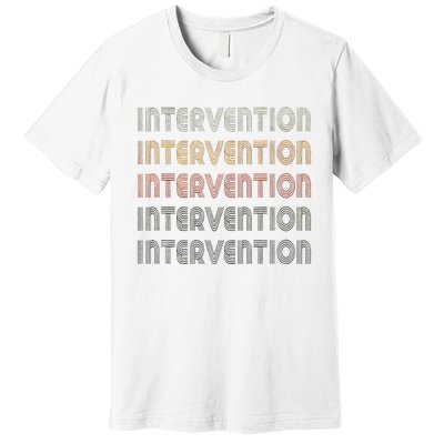 Love Heart Intervention Grunge Vintage Style Intervention Premium T-Shirt