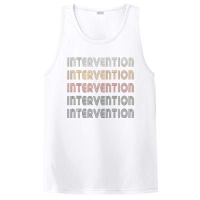 Love Heart Intervention Grunge Vintage Style Intervention PosiCharge Competitor Tank