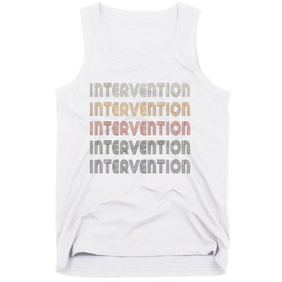 Love Heart Intervention Grunge Vintage Style Intervention Tank Top