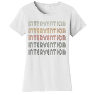 Love Heart Intervention Grunge Vintage Style Intervention Women's T-Shirt