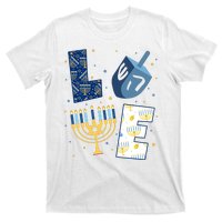 Love Hanukkah Jewish Festive Holiday T-Shirt