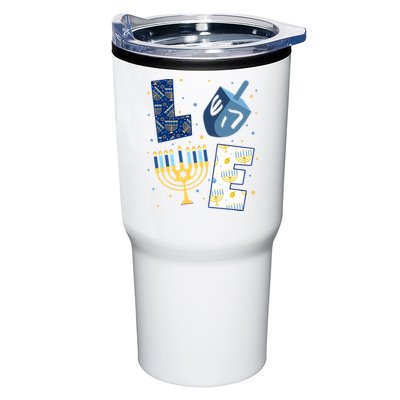 Love Hanukkah Jewish Festive Holiday Tumbler