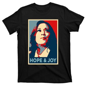 Lady Hope & Joy Kamala Harris Obama 47 Voting Vote T-Shirt