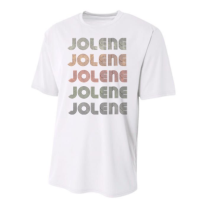 Love Heart Jolene Grunge Vintage Style Black Jolene Youth Performance Sprint T-Shirt