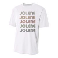 Love Heart Jolene Grungevintage Style Black Jolene Youth Performance Sprint T-Shirt