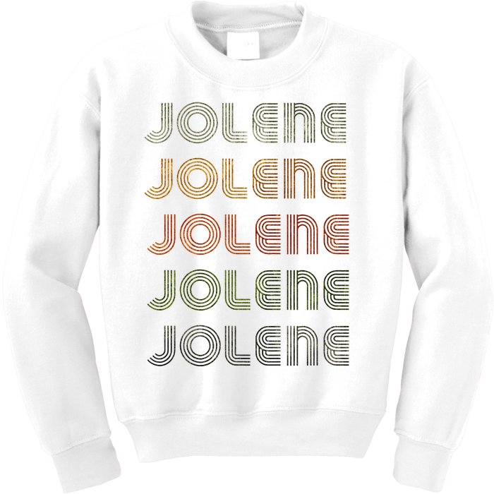 Love Heart Jolene Grungevintage Style Black Jolene Kids Sweatshirt