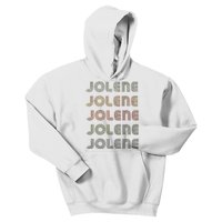 Love Heart Jolene Grungevintage Style Black Jolene Kids Hoodie