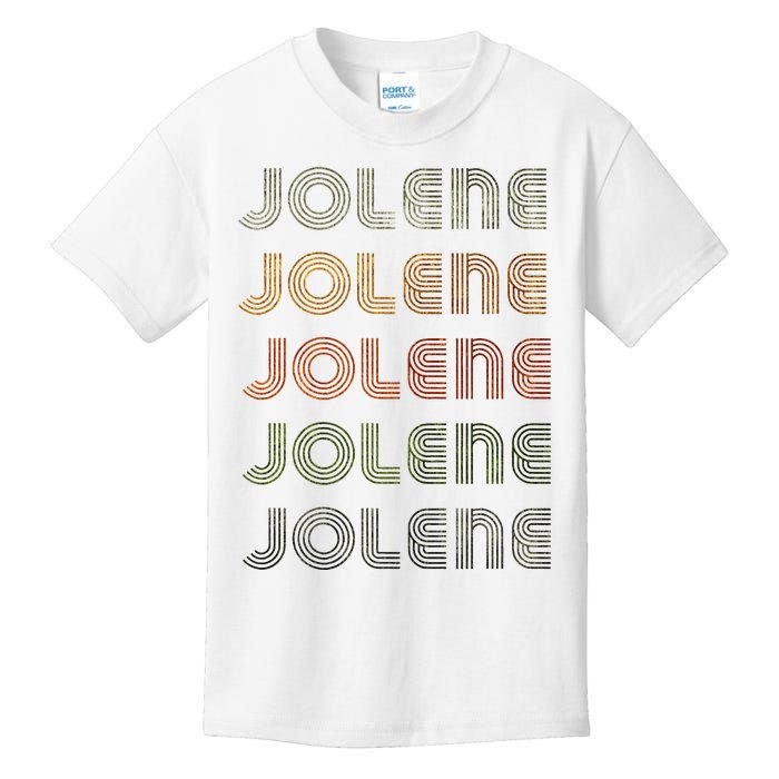 Love Heart Jolene Grungevintage Style Black Jolene Kids T-Shirt