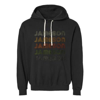 Love Heart Jameson Style Black Jameson Garment-Dyed Fleece Hoodie