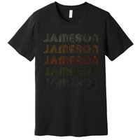 Love Heart Jameson Style Black Jameson Premium T-Shirt