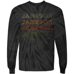 Love Heart Jameson Style Black Jameson Tie-Dye Long Sleeve Shirt