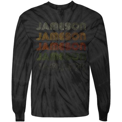 Love Heart Jameson Style Black Jameson Tie-Dye Long Sleeve Shirt