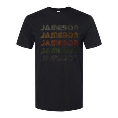 Love Heart Jameson Style Black Jameson Softstyle CVC T-Shirt