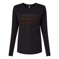 Love Heart Jameson Grungevintage Style Black Jameson Womens Cotton Relaxed Long Sleeve T-Shirt