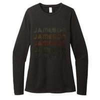 Love Heart Jameson Grungevintage Style Black Jameson Womens CVC Long Sleeve Shirt