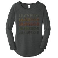 Love Heart Jameson Grungevintage Style Black Jameson Women's Perfect Tri Tunic Long Sleeve Shirt