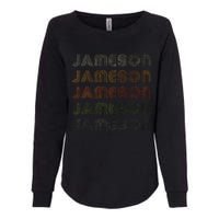 Love Heart Jameson Grungevintage Style Black Jameson Womens California Wash Sweatshirt